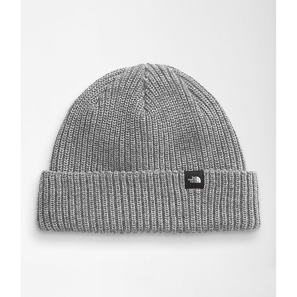 The North Face Beanies Mens Australia - The North Face Short Fisherman Grey (JMZ-078493)